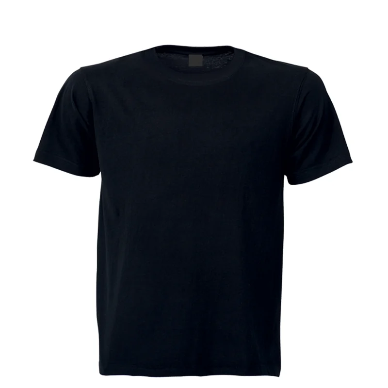 Black 165g Budget T-Shirts